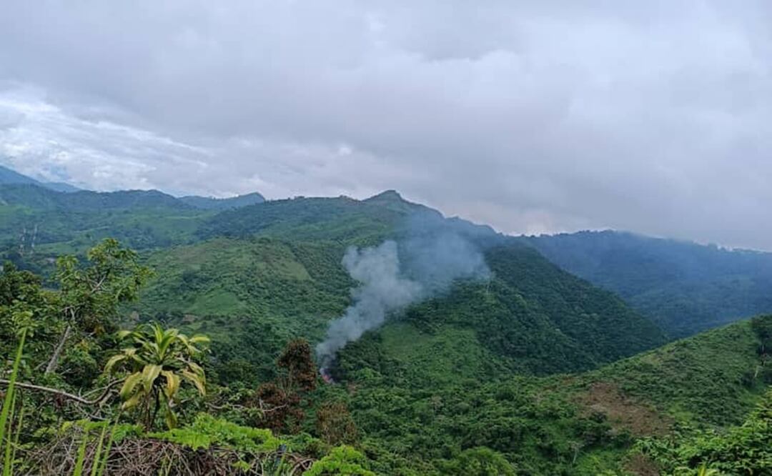 La aeronave que se precipitó es un Sukhoi 30 Mk2 Flanker, siglas 3363. Foto: @RCamachoVzla