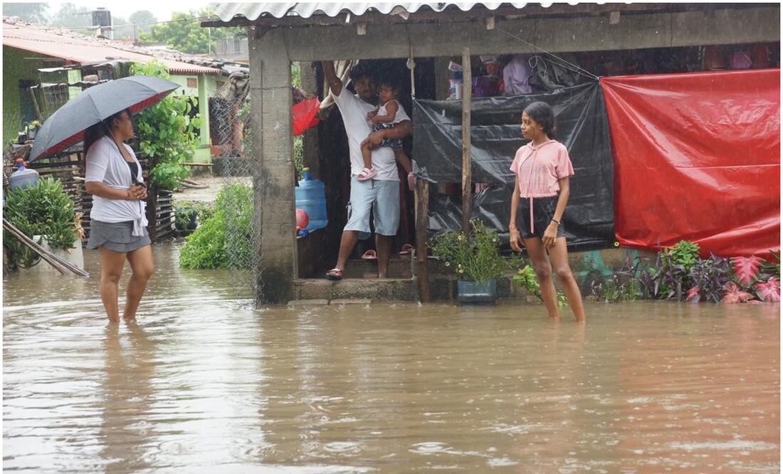 El Gobierno de Oaxaca confirma que hay 2 muertos por el paso de John (27/09/2024). Foto: Edwin Hernández / EL UNIVERSAL