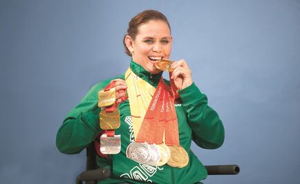 Nadadora Nely Miranda, esperanza de México en Paralímpicos
