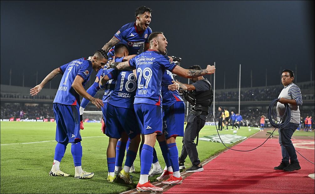 Cruz Azul venció a los Pumas en la ida de los cuartos de final - Foto: Imago7