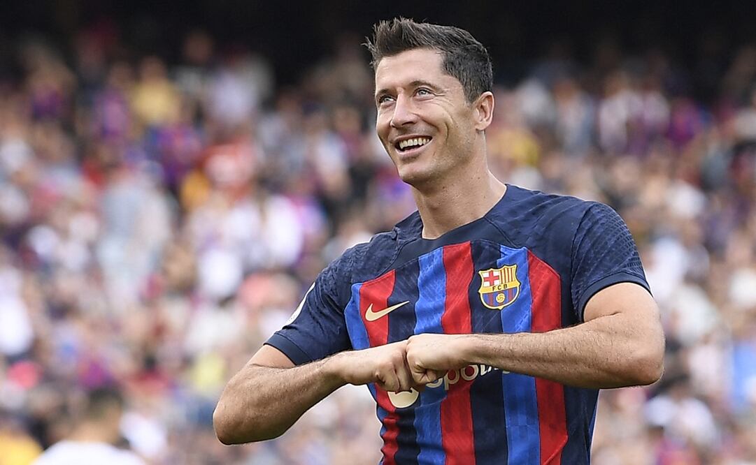 Lewandowski fue pupilo de Guardiola en el Bayern Múnich / Foto: EFE