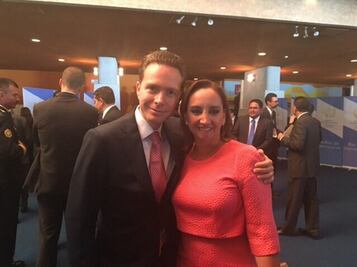 Ruiz Massieu asiste a toma protesta de Morales en Guatemala