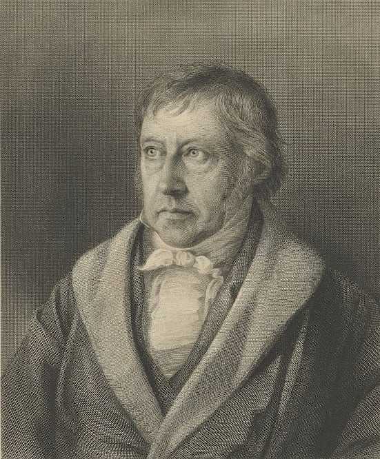 Georg Wilhelm Friedrich Hegel, filósofo alemán, autor de Fenomenología del Espirítu (1807). TOMADO DE: WIKIMEDIA COMMONS