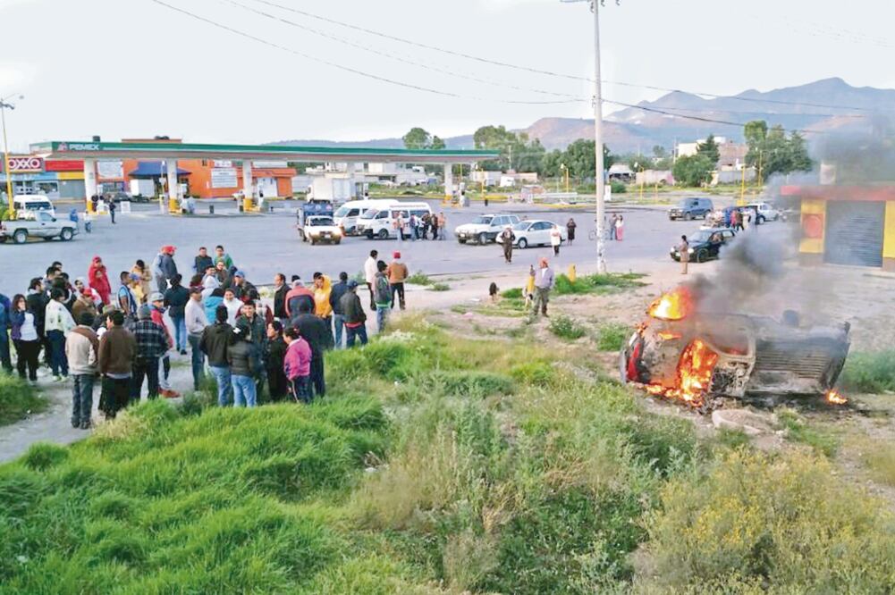 Habitantes bloquearon la autopista Pachuca-Sahagún para exigir mayor seguridad