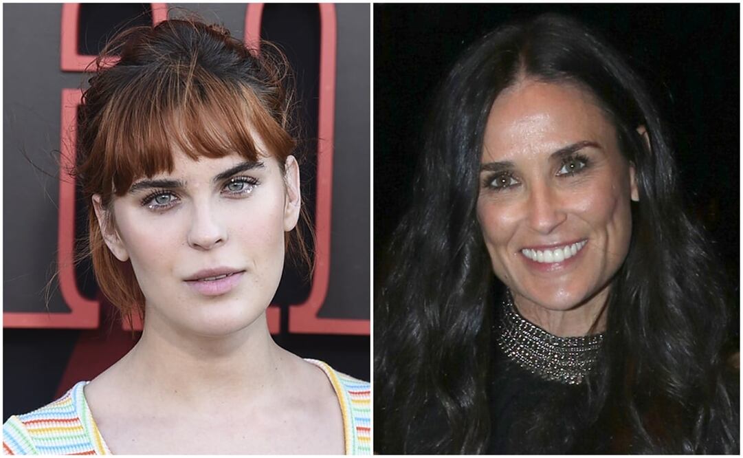 Tallulah Willis y Demi Moore. Foto: Archivo 