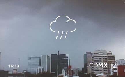 Llueve en 14 delegaciones de CDMX