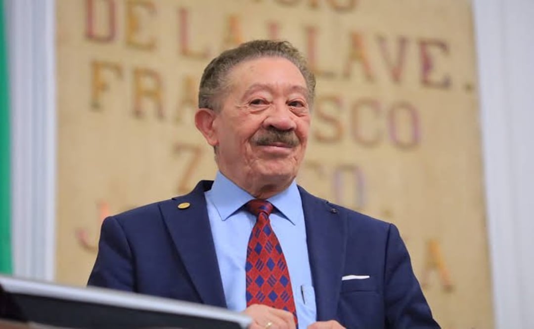 Héctor Díaz Polanco asume la presidencia de Morena en CDMX tras la salida de Sebastián Ramírez. Foto: Omar Díaz