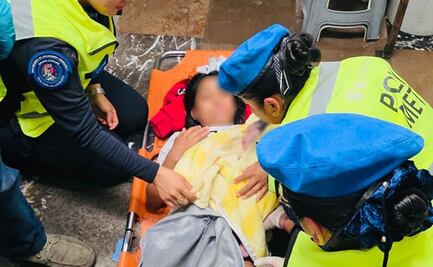 Bebé nace en estación Pantitlán de la Línea A del Metro