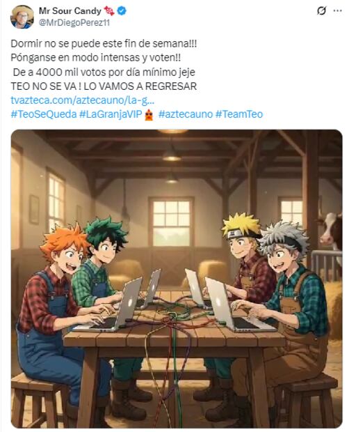 Memes de la quinta noche de traición en La Granja VIP. Foto: X