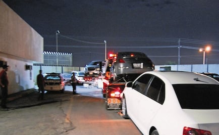 Comando se roba vehículos de corralón en Hermosillo