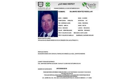 Buscan a hombre desaparecido en Tláhuac 