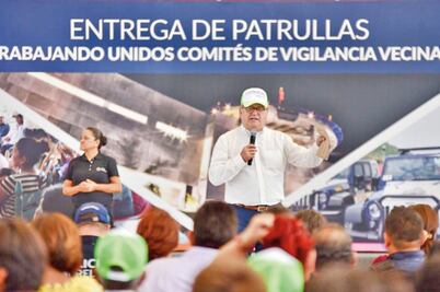 Diez municipios morelenses reciben 100 patrullas