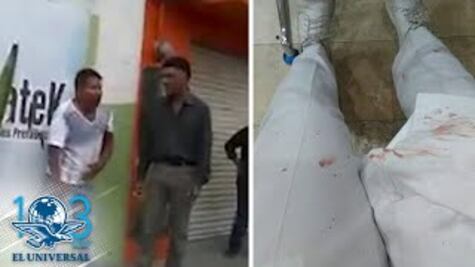 Estudiante de medicina alcanza a presunto ladrón que lo asalto y vecinos lo regañan