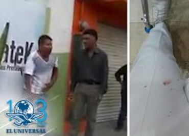 Estudiante de medicina alcanza a presunto ladrón que lo asalto y vecinos lo regañan