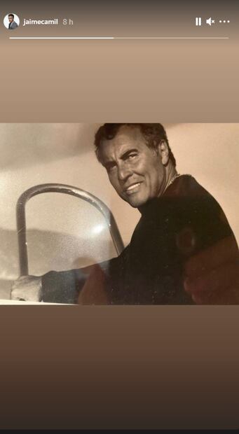 Jaime e Issabela Camil recuerdan a su padre con conmovedoras fotos