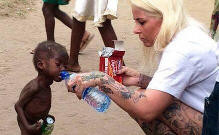 Echan a la calle a bebé nigeriano por "ser brujo"