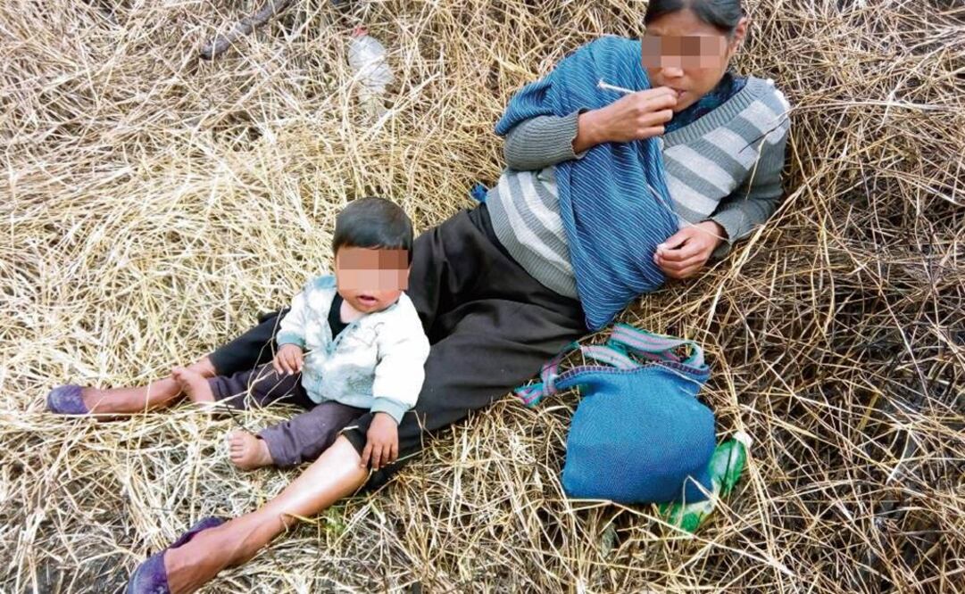 Desde hace 25 días, 800 hombres, mujeres, niños y ancianos dejaron sus hogares para refugiarse en Kakateal. Foto: MARÍA DE JESÚS PETERS. EL UNIVERSAL