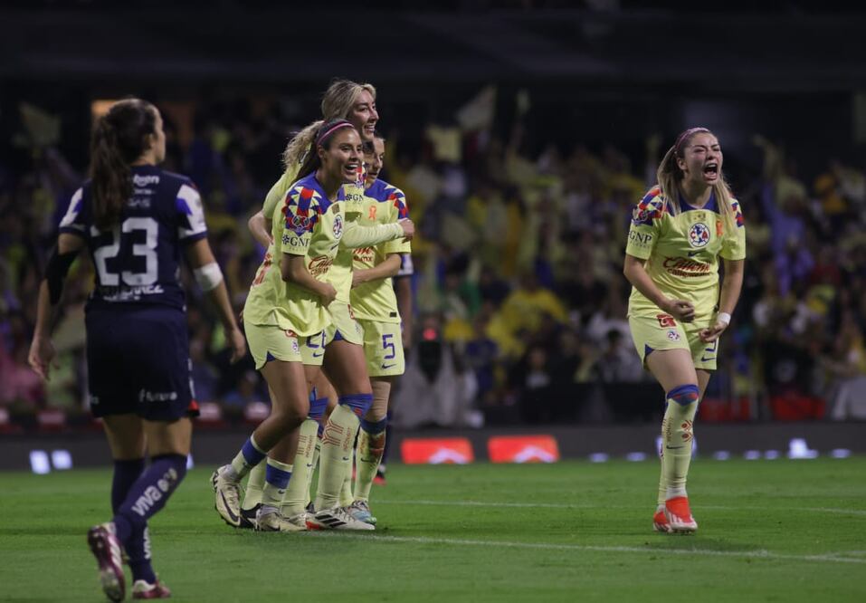 América Femenil durante la Final de Ida del Clausura 2024 - Foto: Carlos Mejía/ EL UNIVERSAL