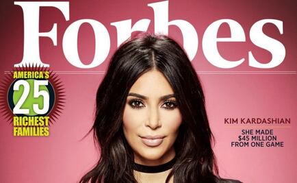 Kardashian hace sarcasmo de su aparición en "Forbes"
