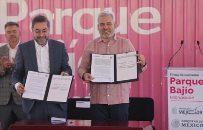 Inicia desarrollo del Parque Industrial Bajío en Zinapécuaro, Michoacán; tendrá una superficie de 342 hectáreas