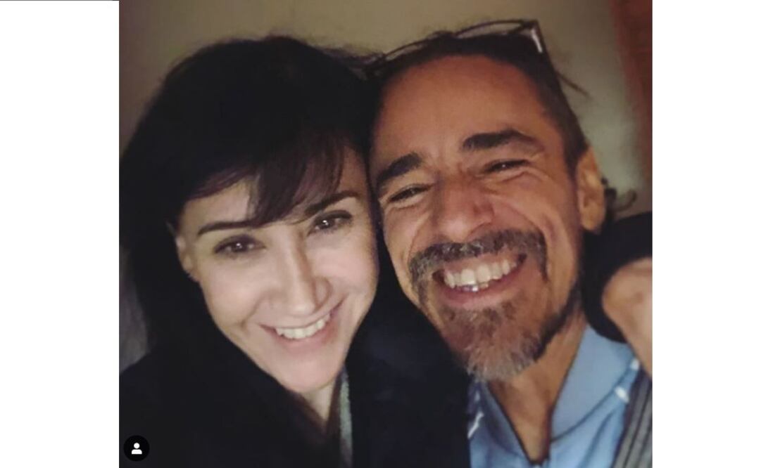 Susana Zabaleta y Rubén Albarrán. Foto: Instagram Susana Zabaleta