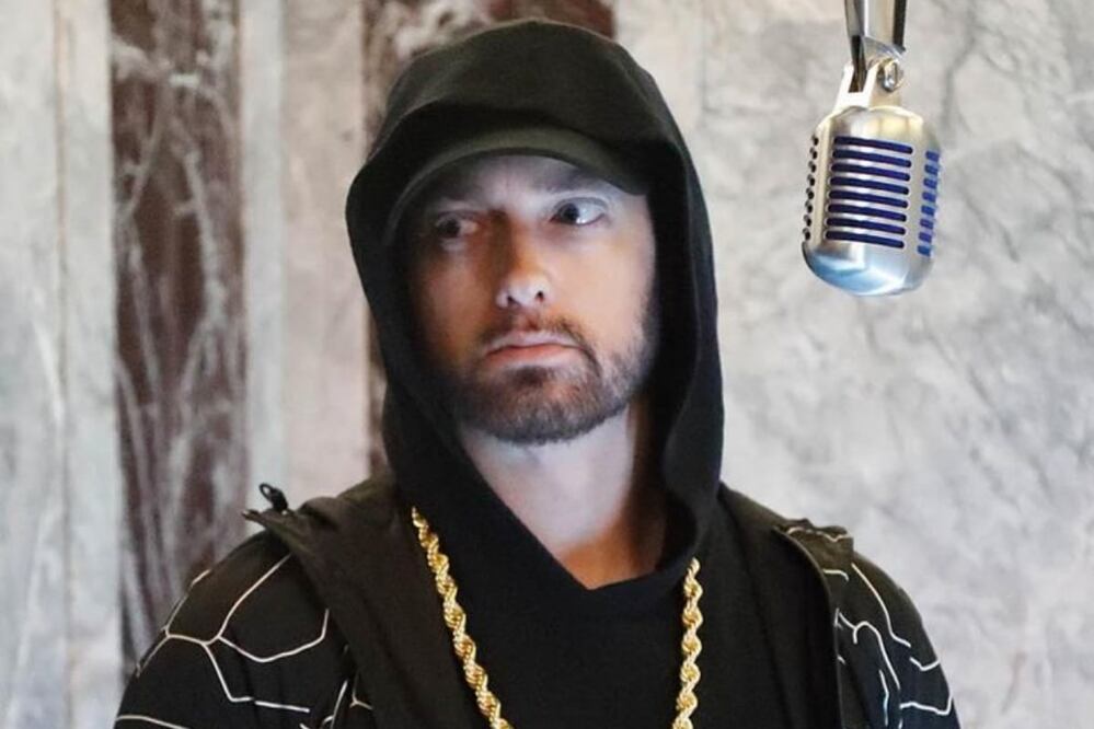 Eminem representó a la escena del Hip-Hop durante el medio tiempo del Super Bowl 2022. Foto: Instagram @eminem