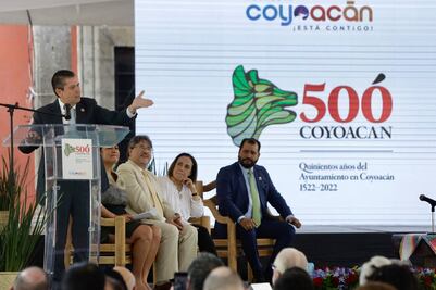 Alcaldía Coyoacán festeja 500 años de la creación de su Ayuntamiento