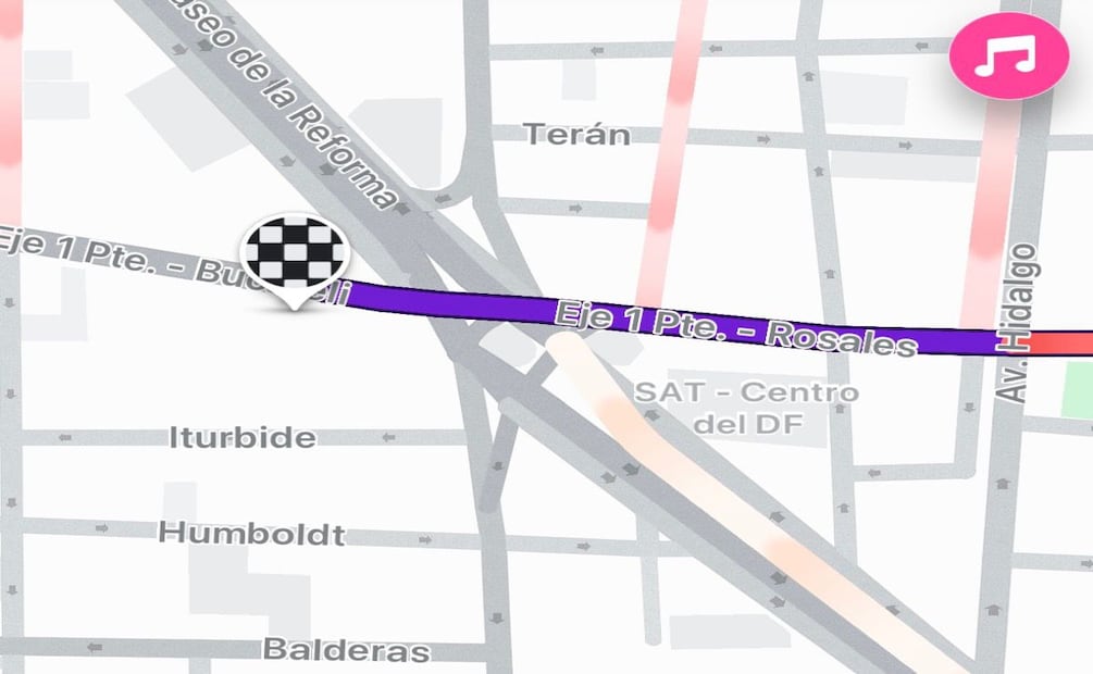 Para usar Waze sin datos es necesario que descargues tu ruta antes de salir de casa. Foto: Captura de pantalla