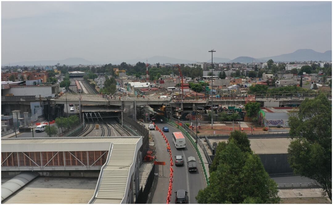 Los trabajos de renivelación tienen el fin de contar con una adecuada circulación de trenes para la seguridad de los usuarios. Foto: Especial