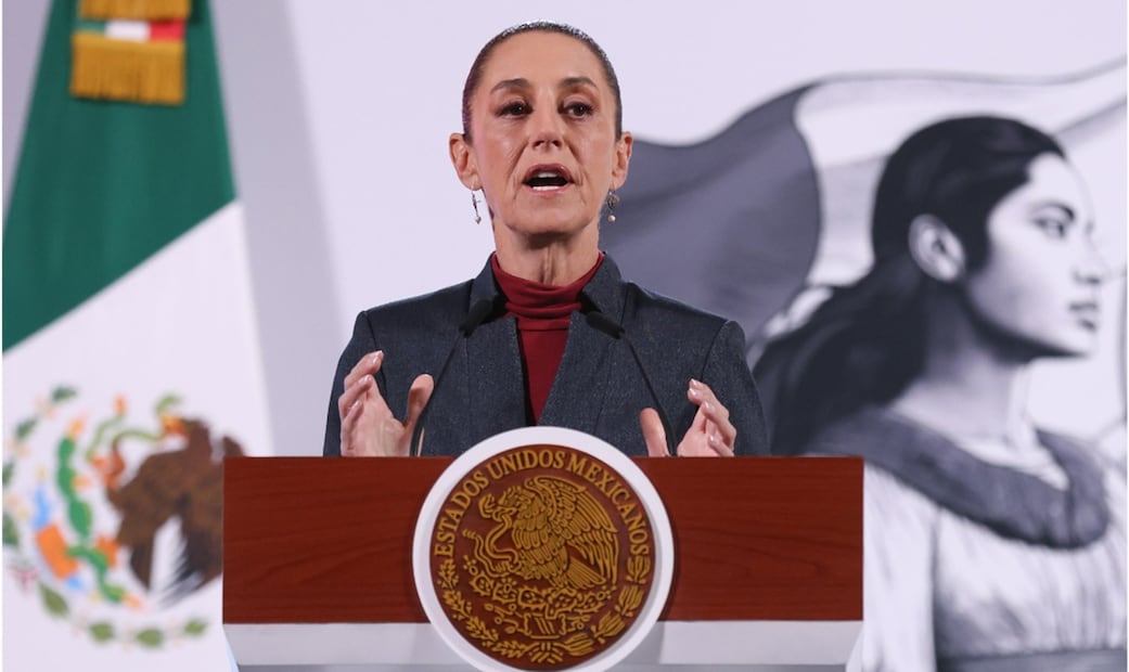 "No creemos que vaya a ocurrir, la verdad", dijo la presidenta Sheinbaum Pardo respeto a que la administración de Estados Unidos vaya a imponer a México un incremento del 25% en los aranceles el próximo 1 de febrero. Foto: Diego Simón Sánchez/EL UNIVERSAL