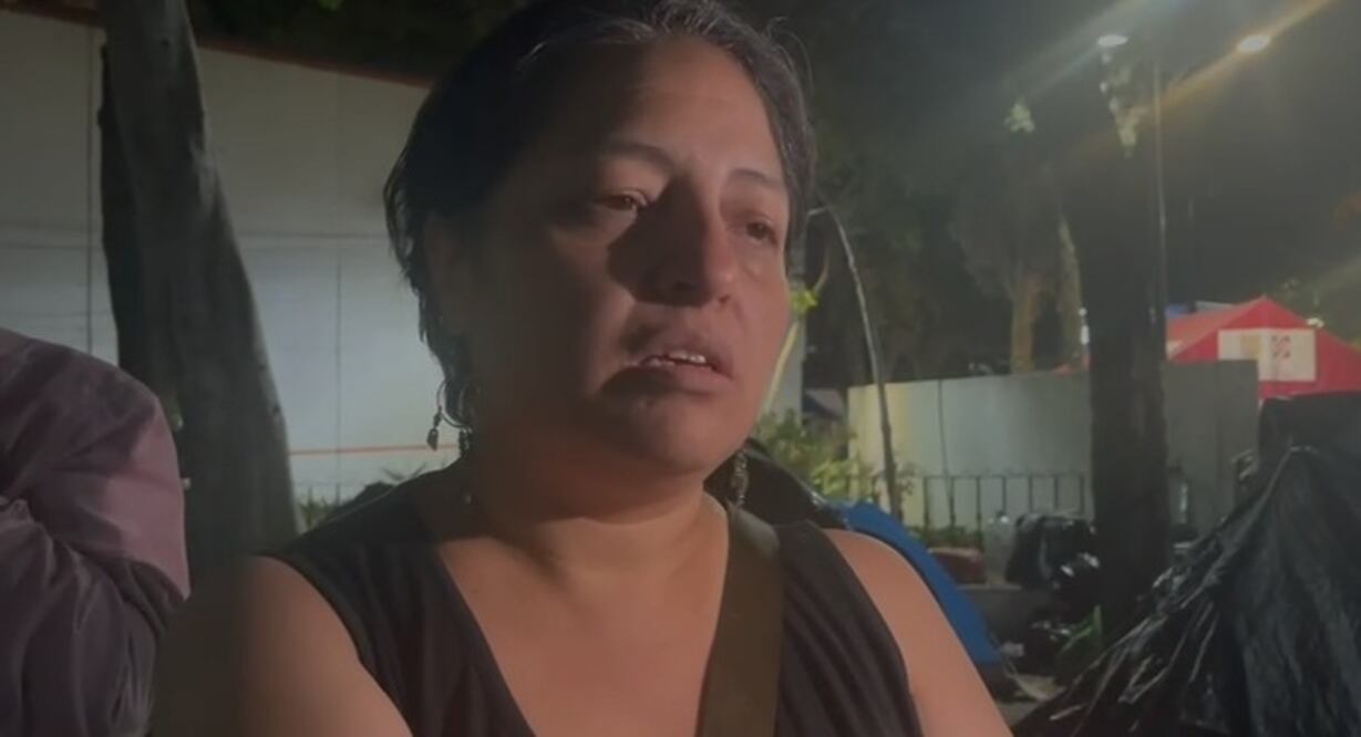 Andrea González del grupo de Monitoreo Frontera Centro, aseguró que dicha acción se llevó a cabo sin la presencia de la Comisión Nacional de Derechos Humanos . Foto tomada de Video