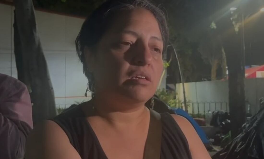 Andrea González del grupo de Monitoreo Frontera Centro, aseguró que dicha acción se llevó a cabo sin la presencia de la Comisión Nacional de Derechos Humanos . Foto tomada de Video