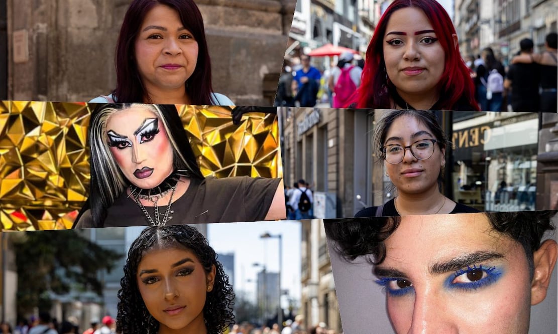 Retratos por sondeos sobre mujeres y maquillaje. Foto: Hugo Salvador/EL UNIVERSAL