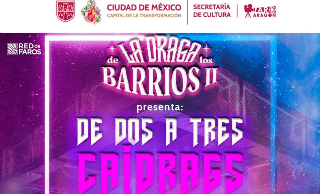 Cofey King y Yayi Clown son los creadores de La Draga de los Barrios. Foto: Facebook - FARO Aragón