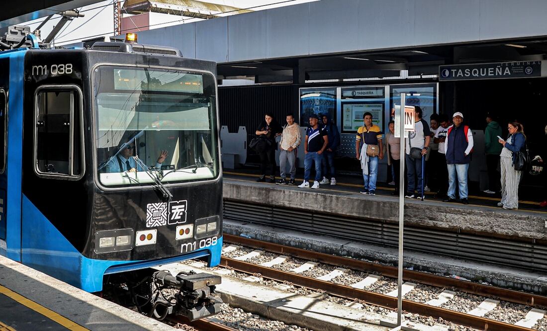 ¡Tómalo en cuenta! Este lunes arrancan trabajos de ampliación en Tasqueña del Tren Ligero. Foto: Gabriel Pano/EL UNIVERSAL