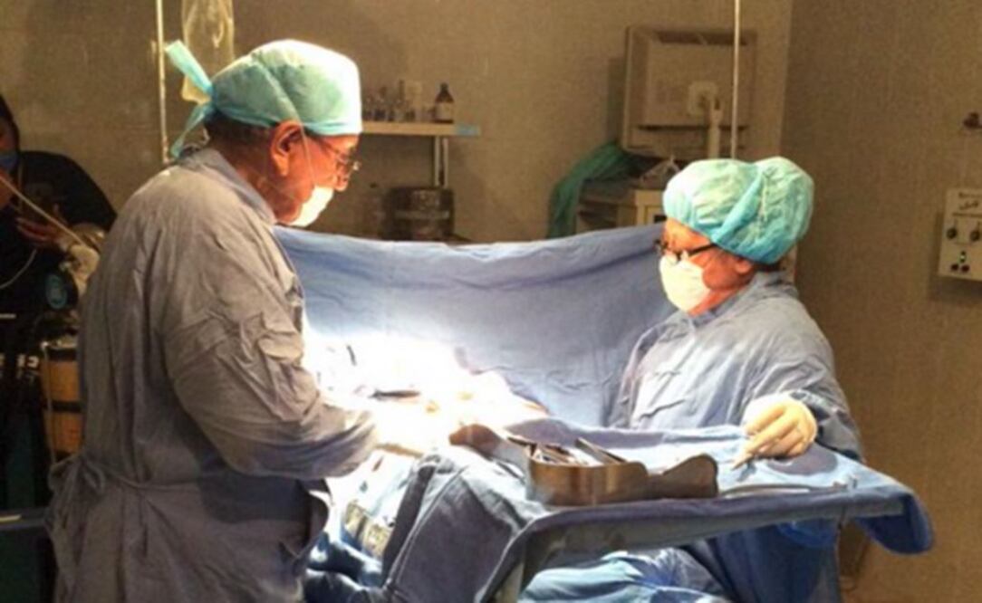 Foto: Tomada del Twitter de Venancio Queupumil, quien era médico