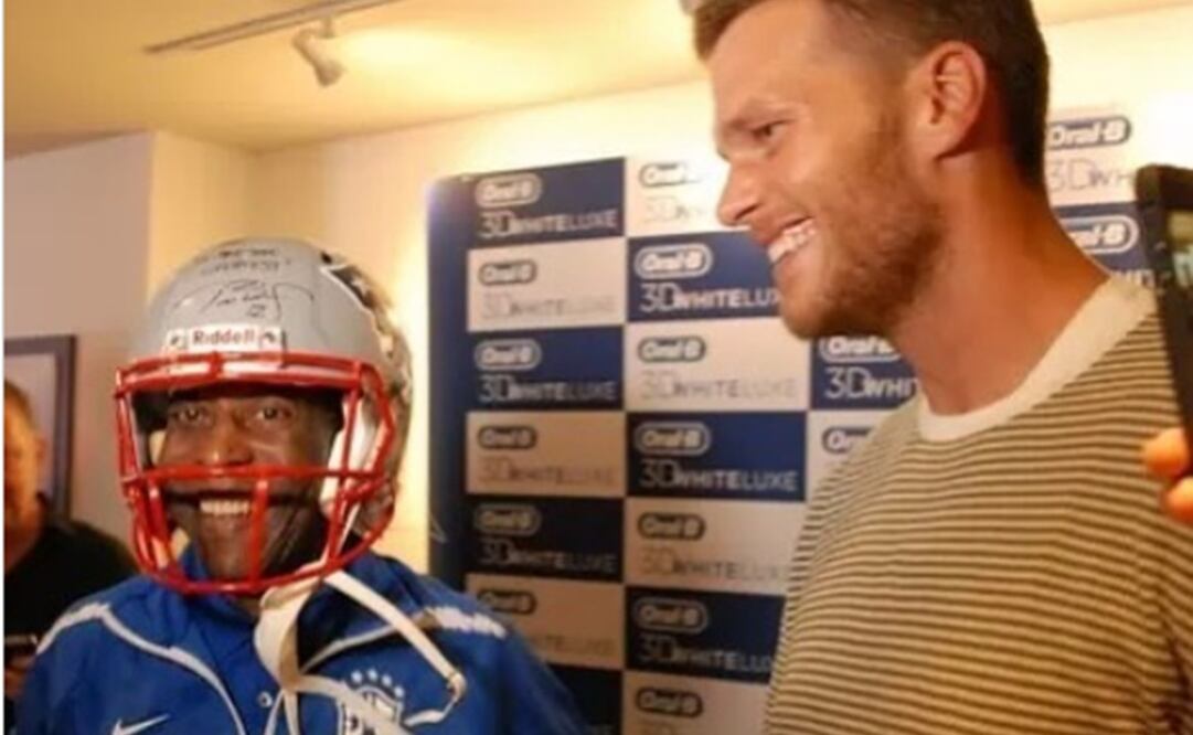 Pelé y Tom Brady juntos / FOTO: INSTAGRAM