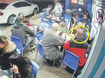 Captan imagen de “justiciero” en taquería de Narvarte