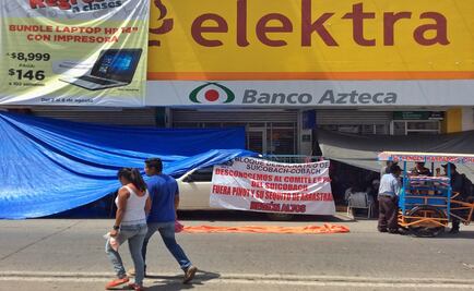 Por segundo día, CNTE bloquea comercios en Chiapas
