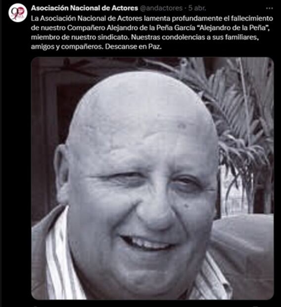 El actor destacó en la televisión y el cine internacional. Foto: Captura de pantalla.