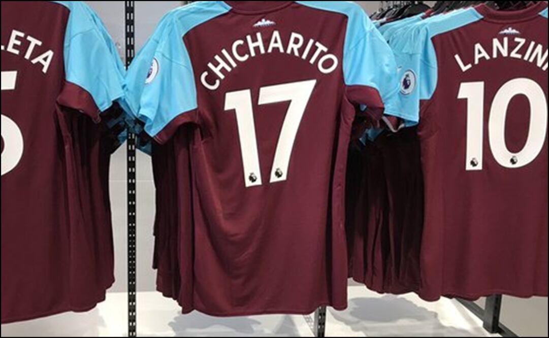 Twitter. La playera del mexicano alcanzó un precio descomunal