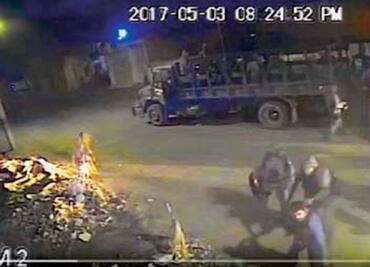 Difunden video del tiroteo en Palmarito