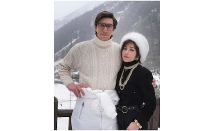 Revelan primeras fotos de Lady Gaga y Adam Driver como los Gucci