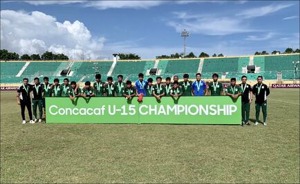 La Selección Mexicana cayó ante Estados Unidos en la final del Campeonato de la Concacaf Sub 15