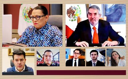 De la Fuente y Rosa Icela Rodríguez se reúnen; revisan fortalecimiento de políticas interna y externa