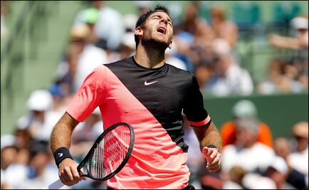 Delpo eliminado del Miami Open