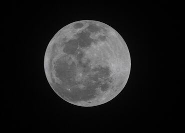 Así se vio la última Luna llena de la década