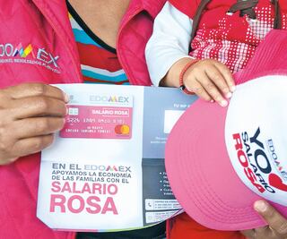 Edomex entrega 282 mil salarios rosa en 3 años