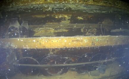 Revelan fotos inéditas de barco perdido hace más de 170 años