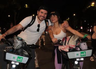 Finaliza con éxito el primer Paseo Nocturno “Muévete en Bici” del año